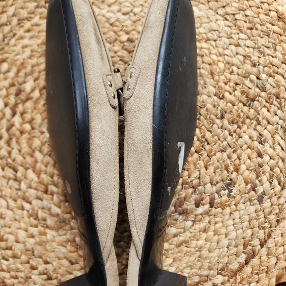 Prada Light brown Suade Mules SZ 40-9.5 narrow - Picture 3 of 7
